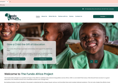 Fundo Africa, Canada