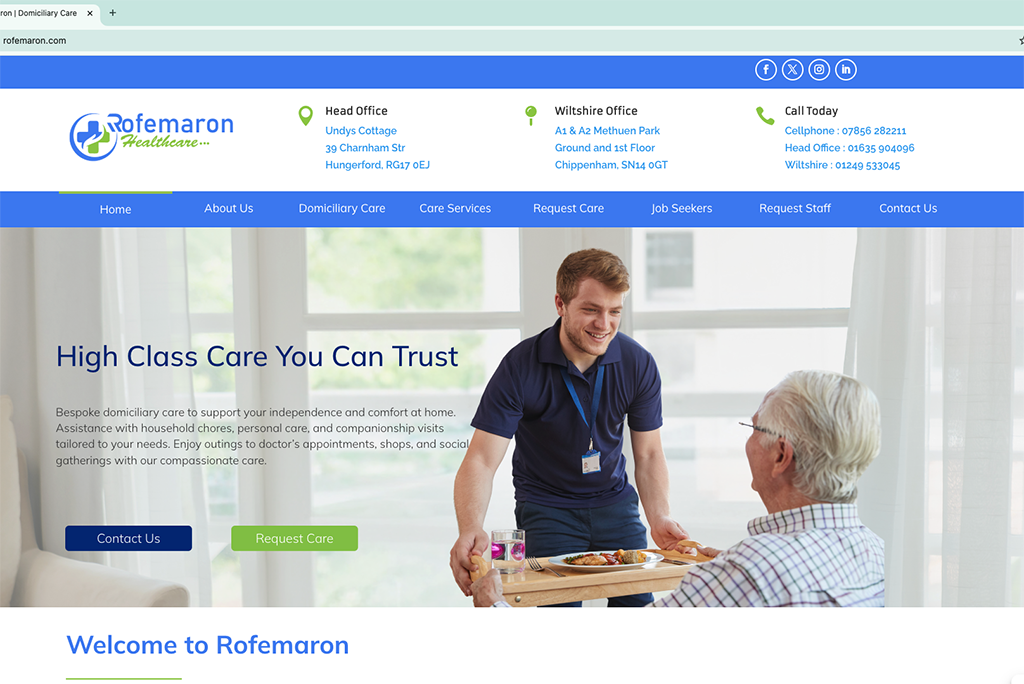 Rofemaron Healthcare, UK